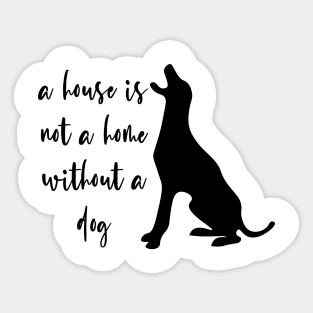 Dog Home Bite Cat Lover Dogs Fur Purr Rescued Sticker